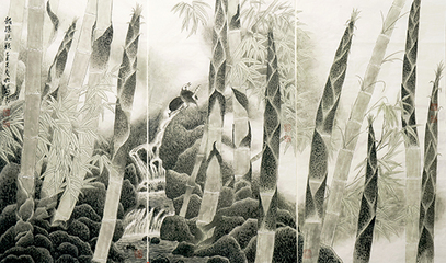 筆墨傳經(jīng)典，功勛耀中華——中國(guó)當(dāng)代極具創(chuàng)作力的新文藝書畫名家陳明綱